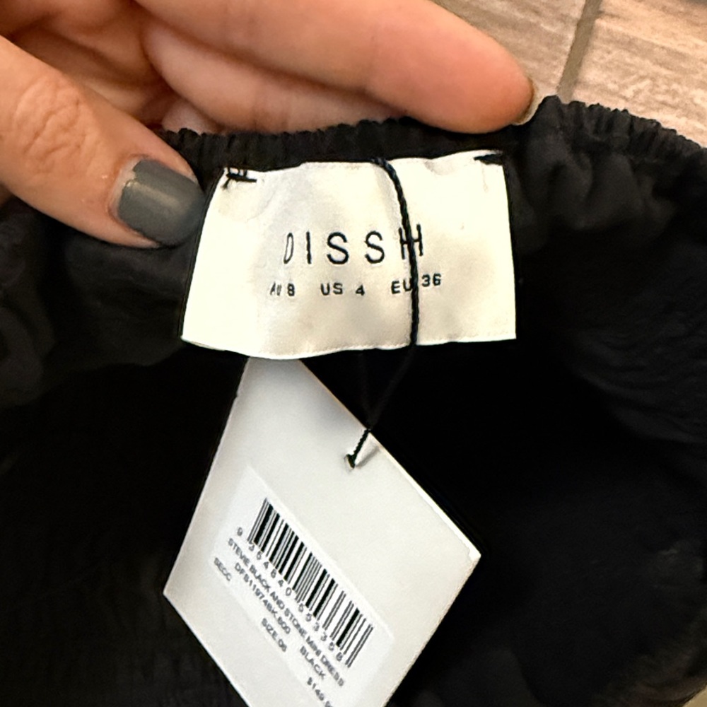 DISSH Black and Stone Stevie Mini Dress - Picture 2 of 6